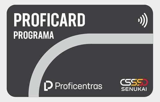 Prekės ženklas: PROFICARD PROGRAMA Proficentras SSS SENUKAI